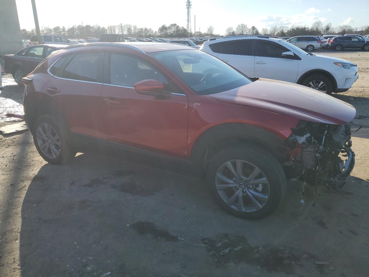 2024 Mazda CX-30 VIN 3MVDMBCM8RM646136 Copart auction photo, front end damage thumbnail 4