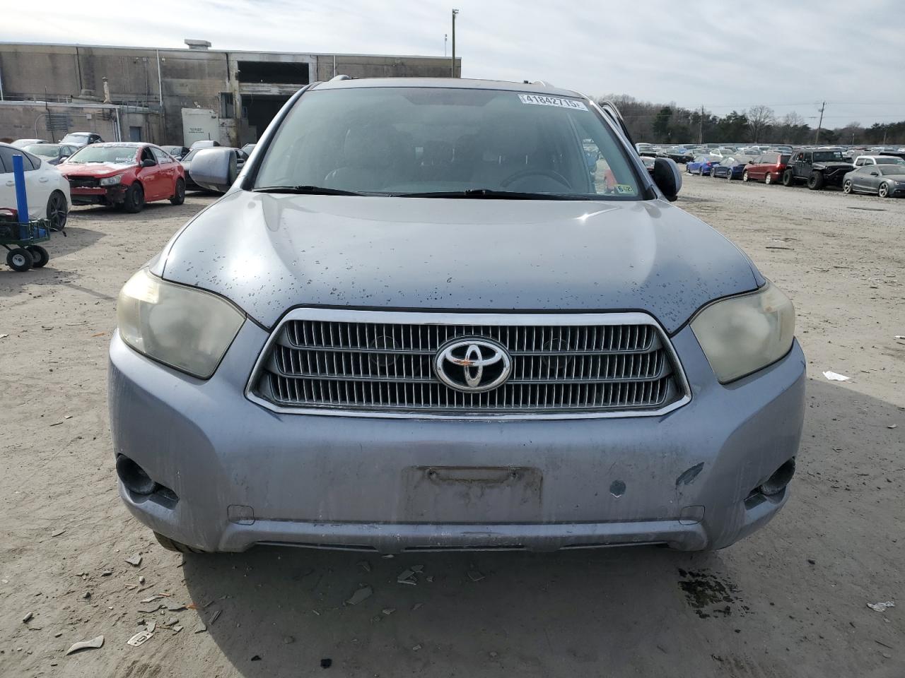 2008 Toyota Highlander VIN JTEEW41A482025725 Copart auction photo, all over damage thumbnail 5