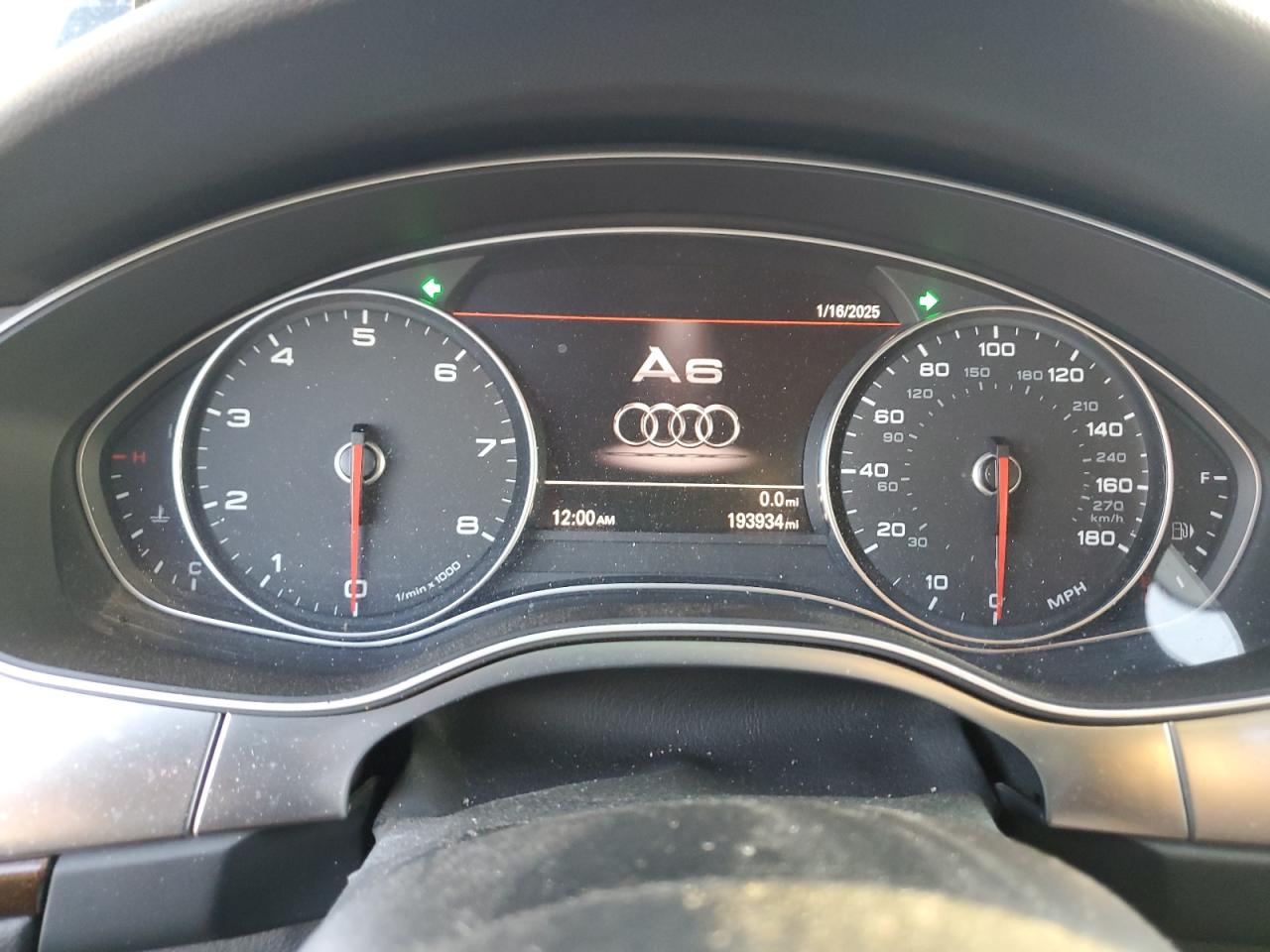 2015 Audi A6 VIN WAUGFAFC5FN027661 Copart auction photo, front end / minor dent/scratches damage thumbnail 9