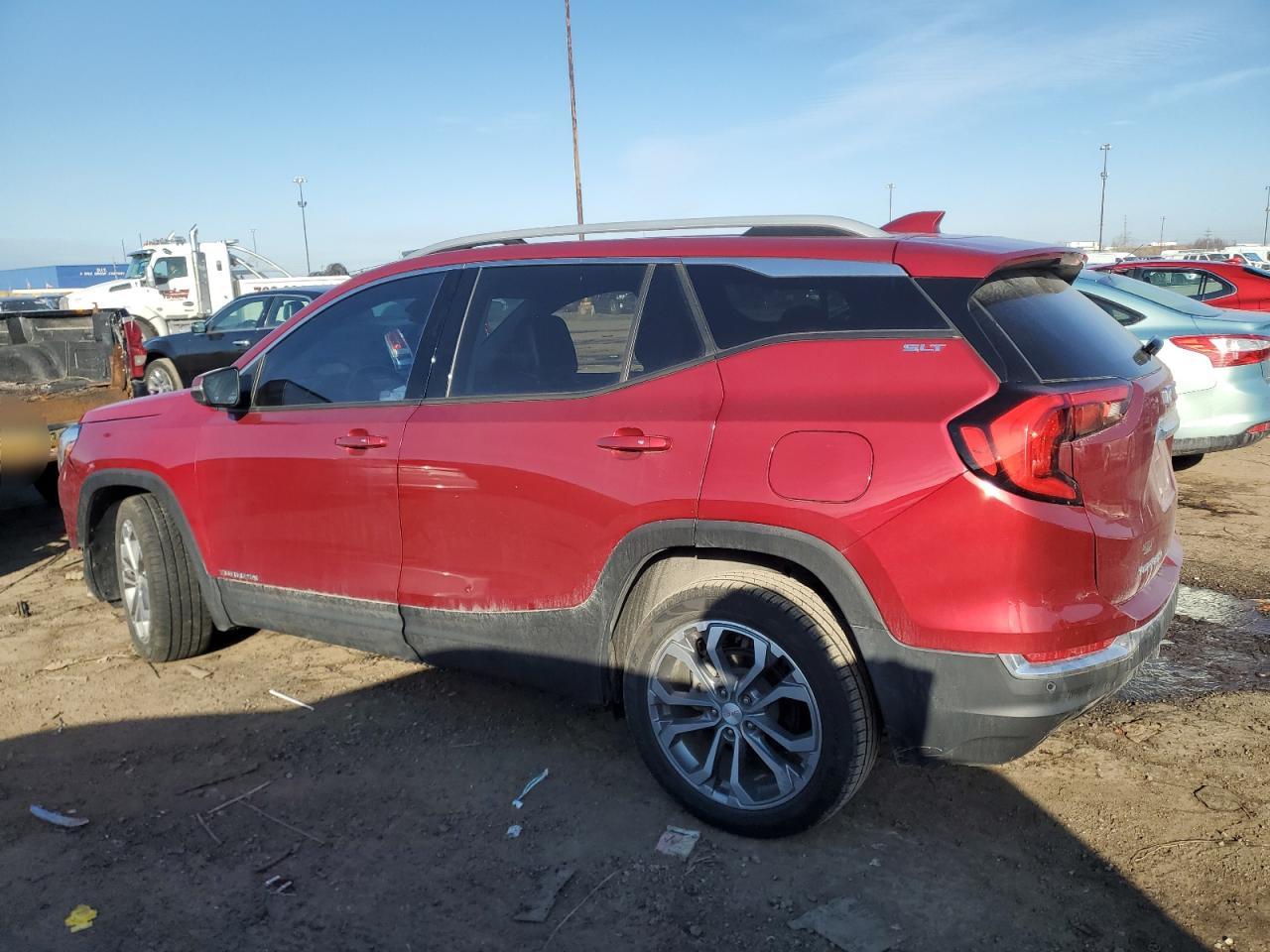 2018 GMC Terrain VIN 3GKALPEX2JL351558 Copart auction photo, front end damage thumbnail 2