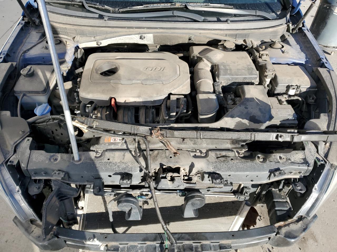 2016 Hyundai Sonata VIN 5NPE24AF0GH266562 Copart auction photo, front end damage thumbnail 11