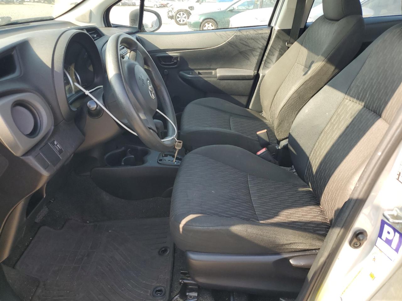 2014 Toyota Yaris VIN VNKKTUD36EA002386 Copart auction photo, rear end / undercarriage damage thumbnail 7