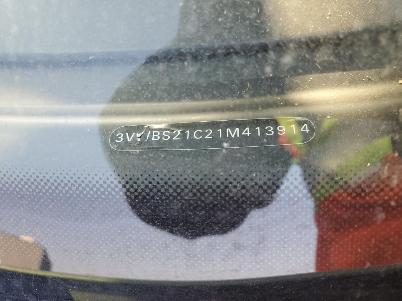 2001 Volkswagen Beetle VIN 3VWBS21C21M413914 Copart auction photo, front end damage thumbnail 12