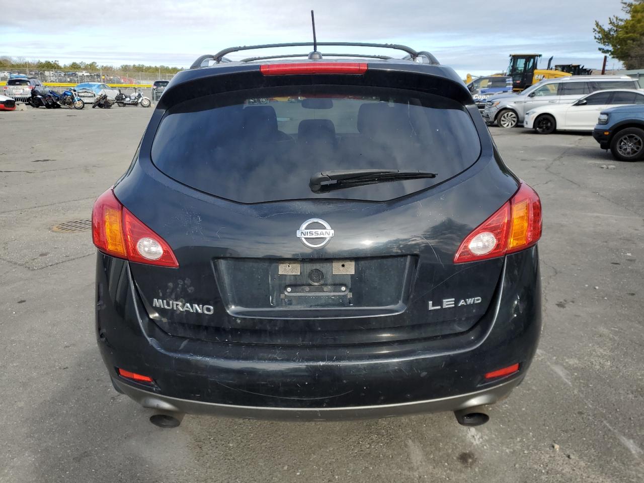 2009 Nissan Murano VIN JN8AZ18W39W126442 Copart auction photo, rear end damage thumbnail 6