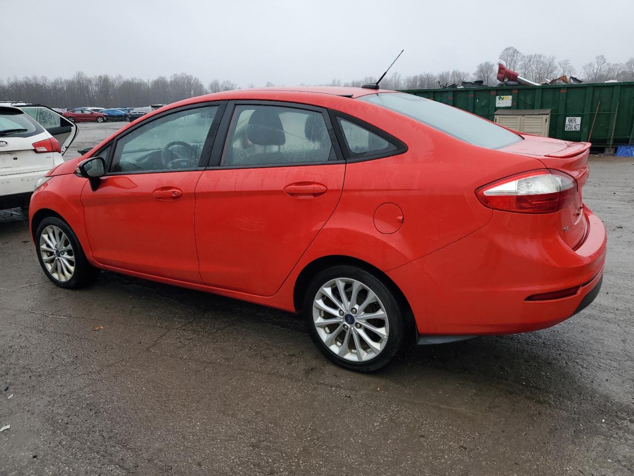 2014 Ford Fiesta VIN 3FADP4BJ4EM168700 Copart auction photo, mechanical / front end damage thumbnail 2