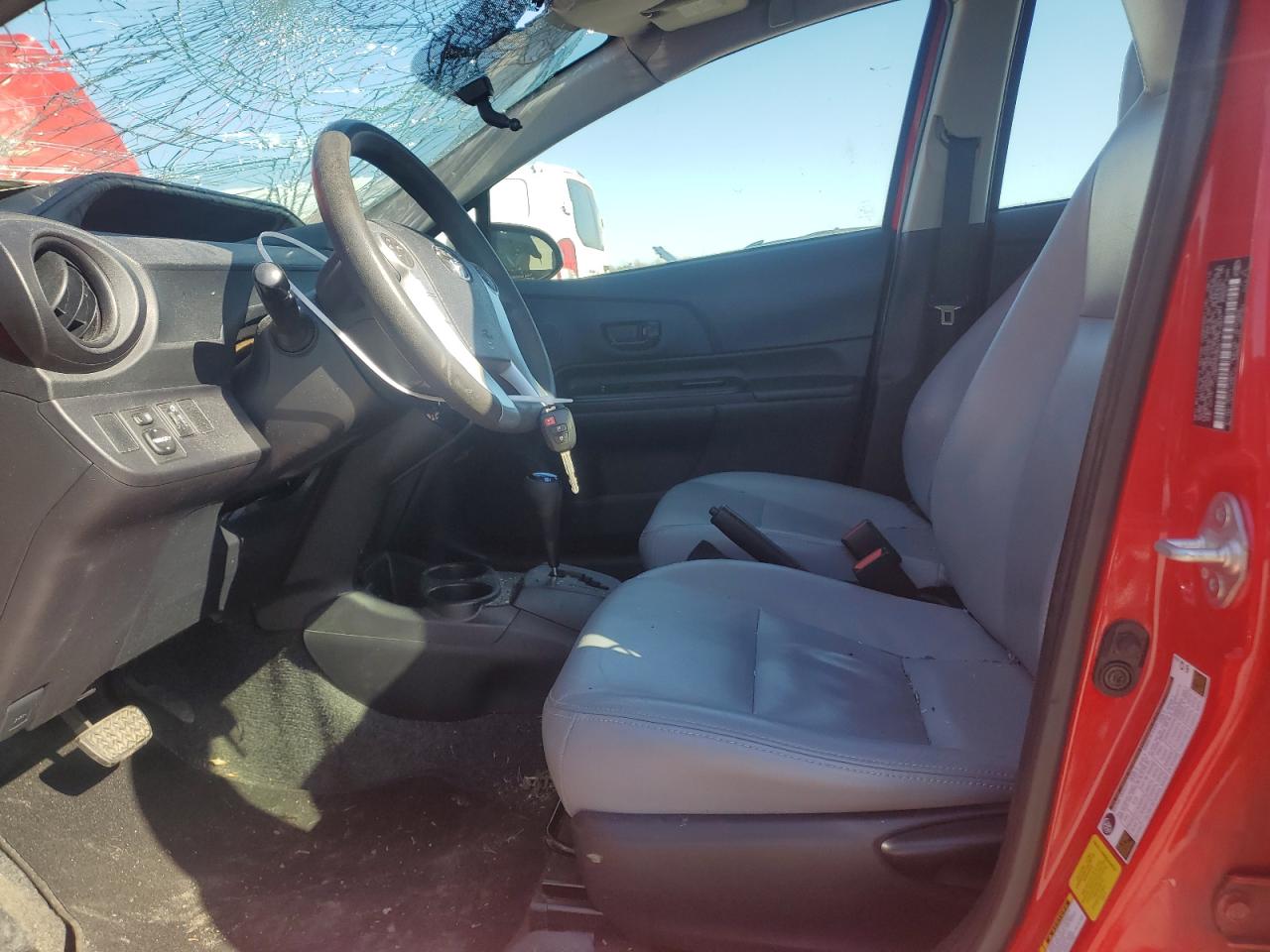 2016 Toyota Prius VIN JTDKDTB30G1137501 Copart auction photo, water/flood / all over damage thumbnail 7