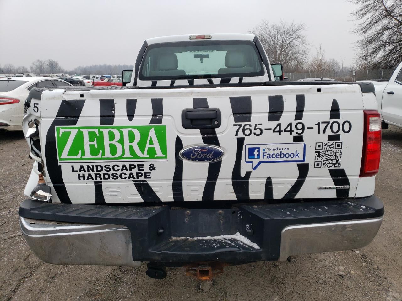 2014 Ford F250 VIN 1FTBF2B62EEB45216 Copart auction photo, side / minor dent/scratches damage thumbnail 6