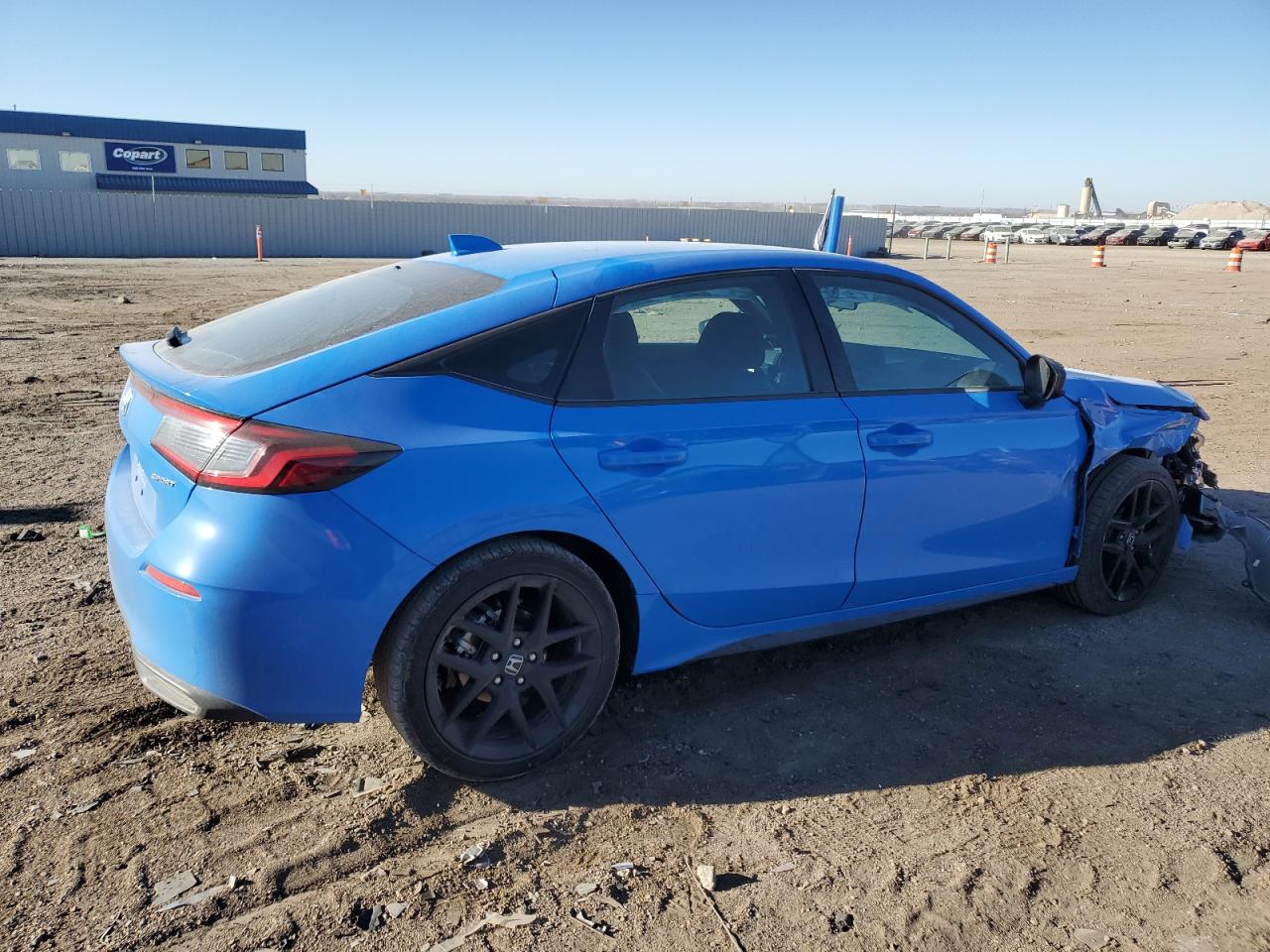 2024 Honda Civic VIN 19XFL2H85RE041994 Copart auction photo, front end / side damage thumbnail 3
