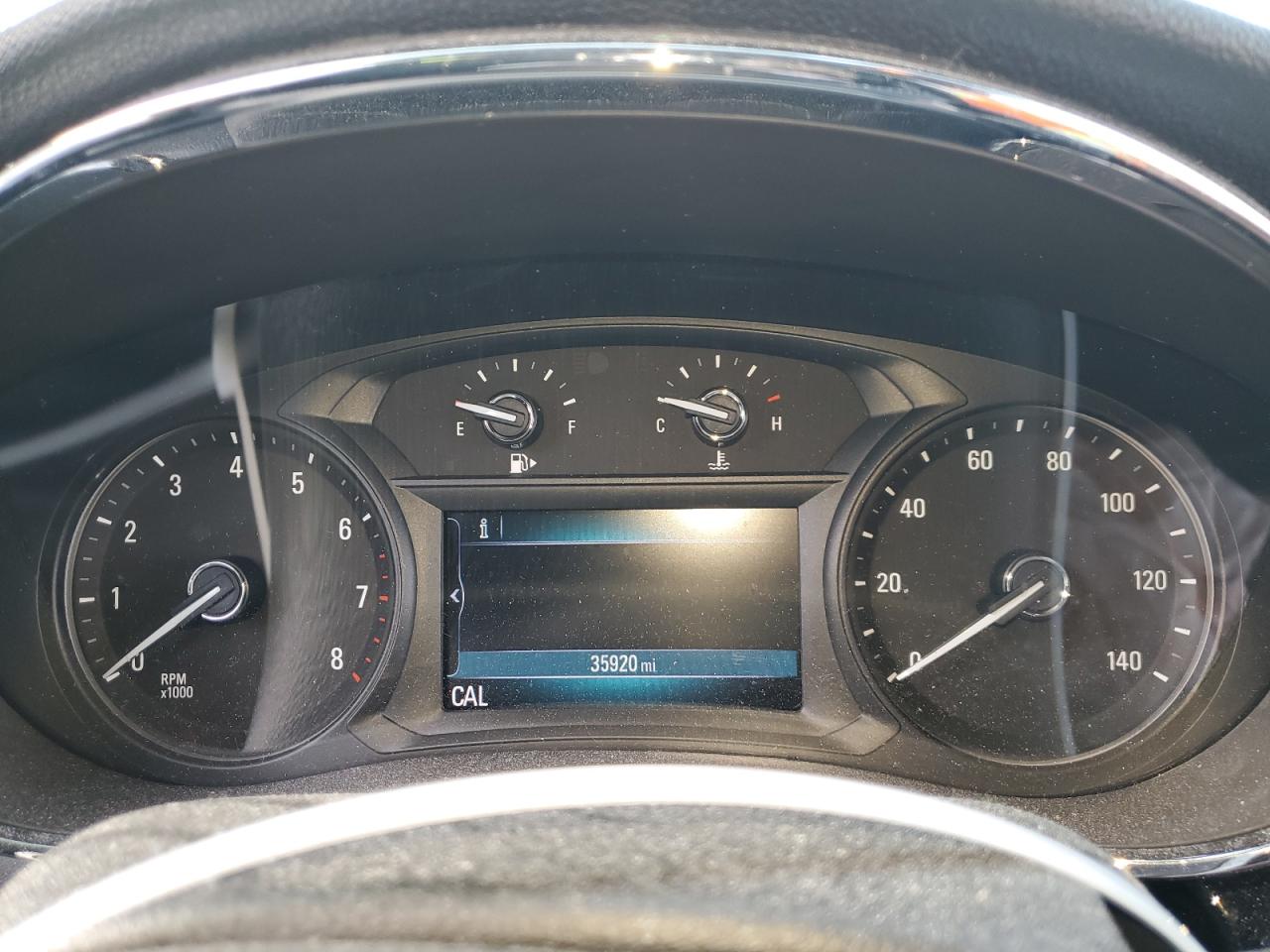 2020 Buick Encore VIN KL4CJASB9LB342189 Copart auction photo, front end damage thumbnail 9