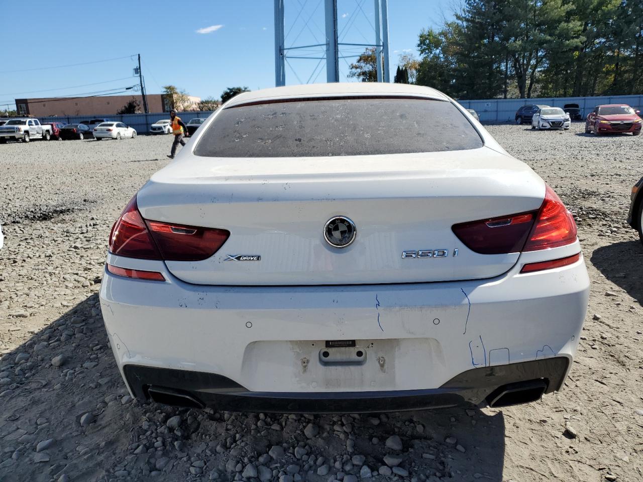 2015 BMW 6er VIN WBA6B4C52FD760870 Copart auction photo, front end damage thumbnail 6