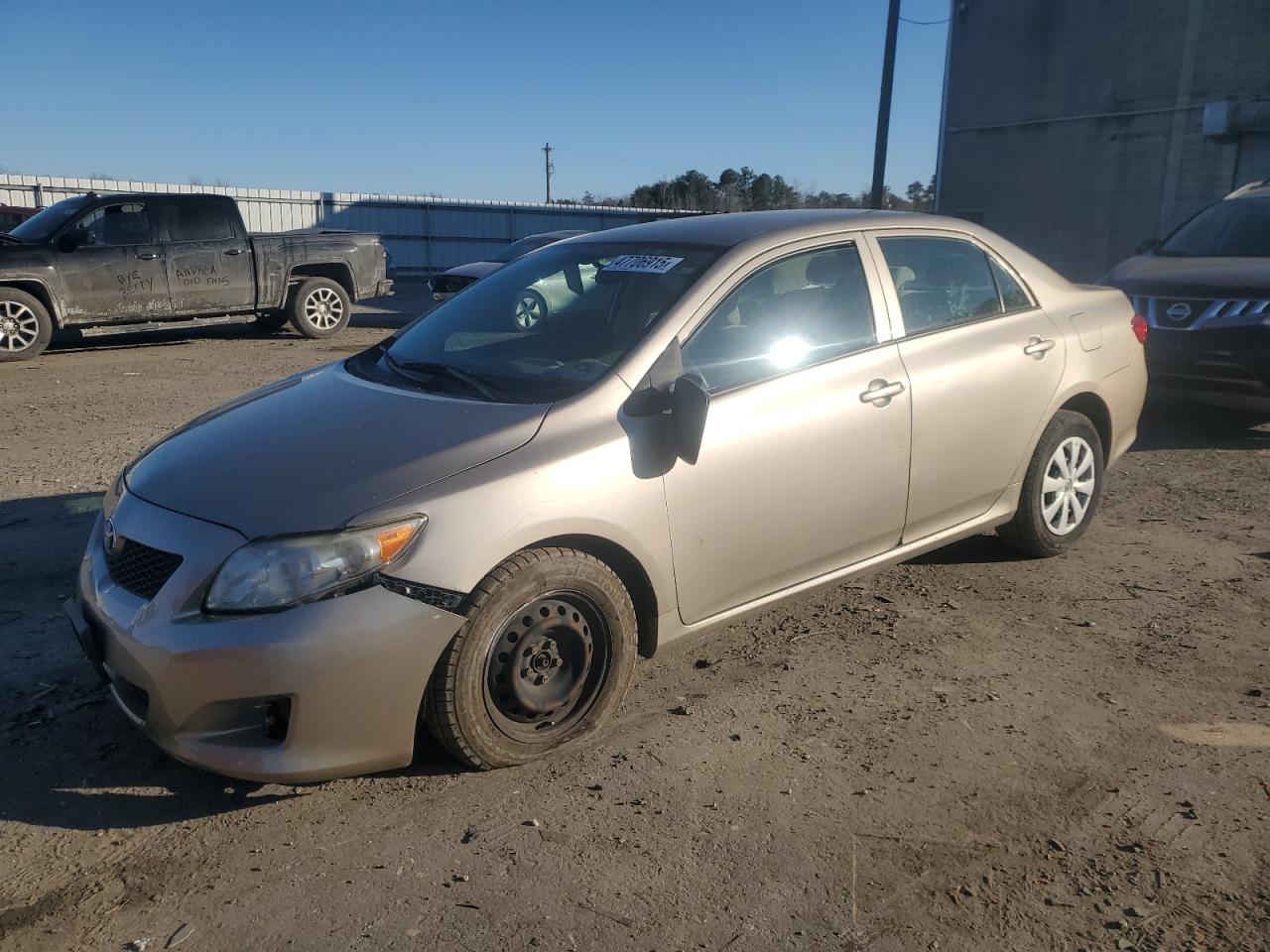2009 Toyota Corolla VIN 2T1BU40E59C163827