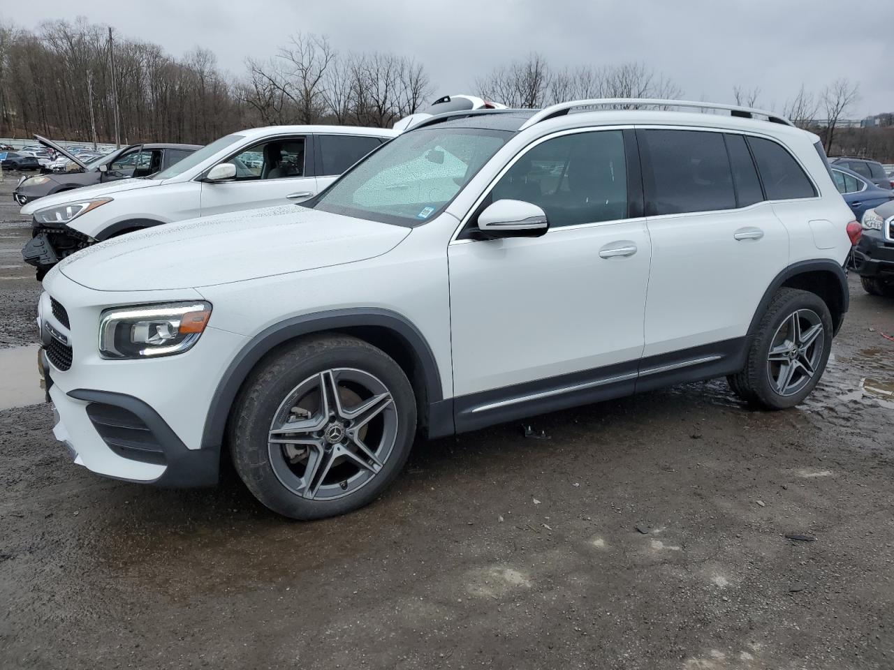 2021 Mercedes-Benz GLB VIN W1N4M4HBXMW116031 - Copart auction photo