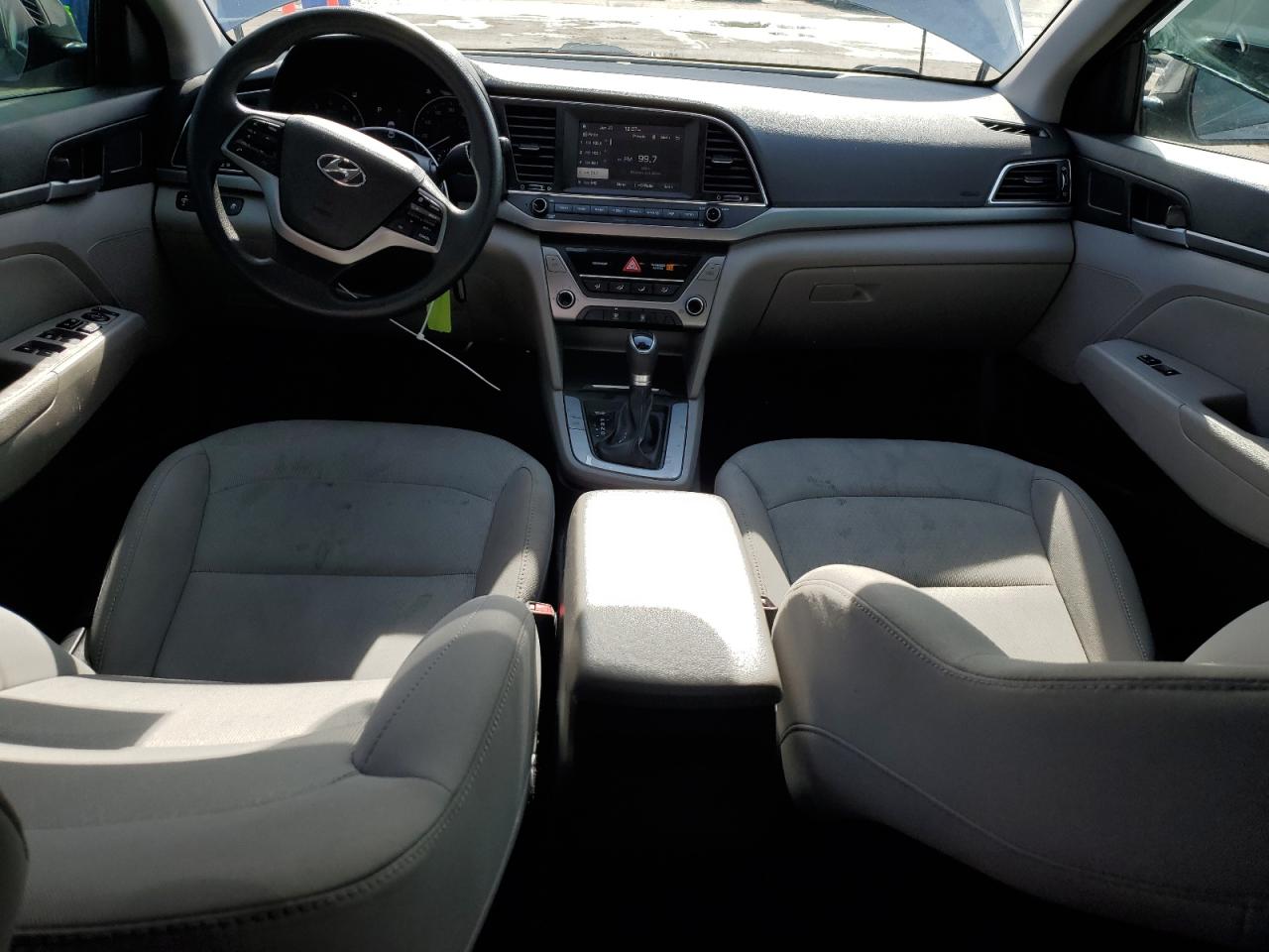2018 Hyundai Elantra VIN 5NPD84LF8JH250785 Copart auction photo, front end / side damage thumbnail 8