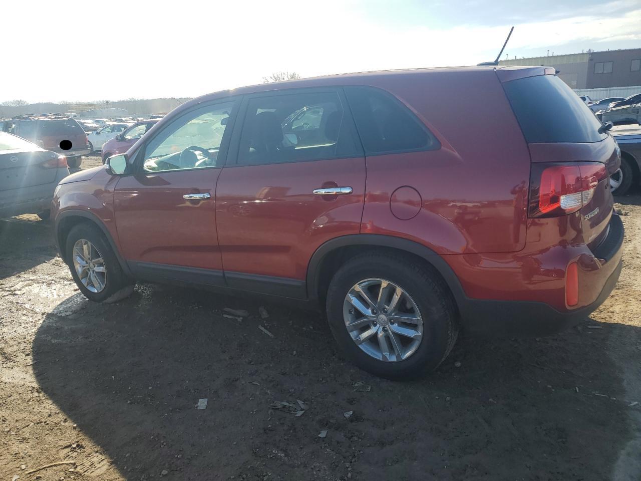 2014 KIA Sorento VIN 5XYKT3A64EG470408 Copart auction photo, undercarriage damage thumbnail 2