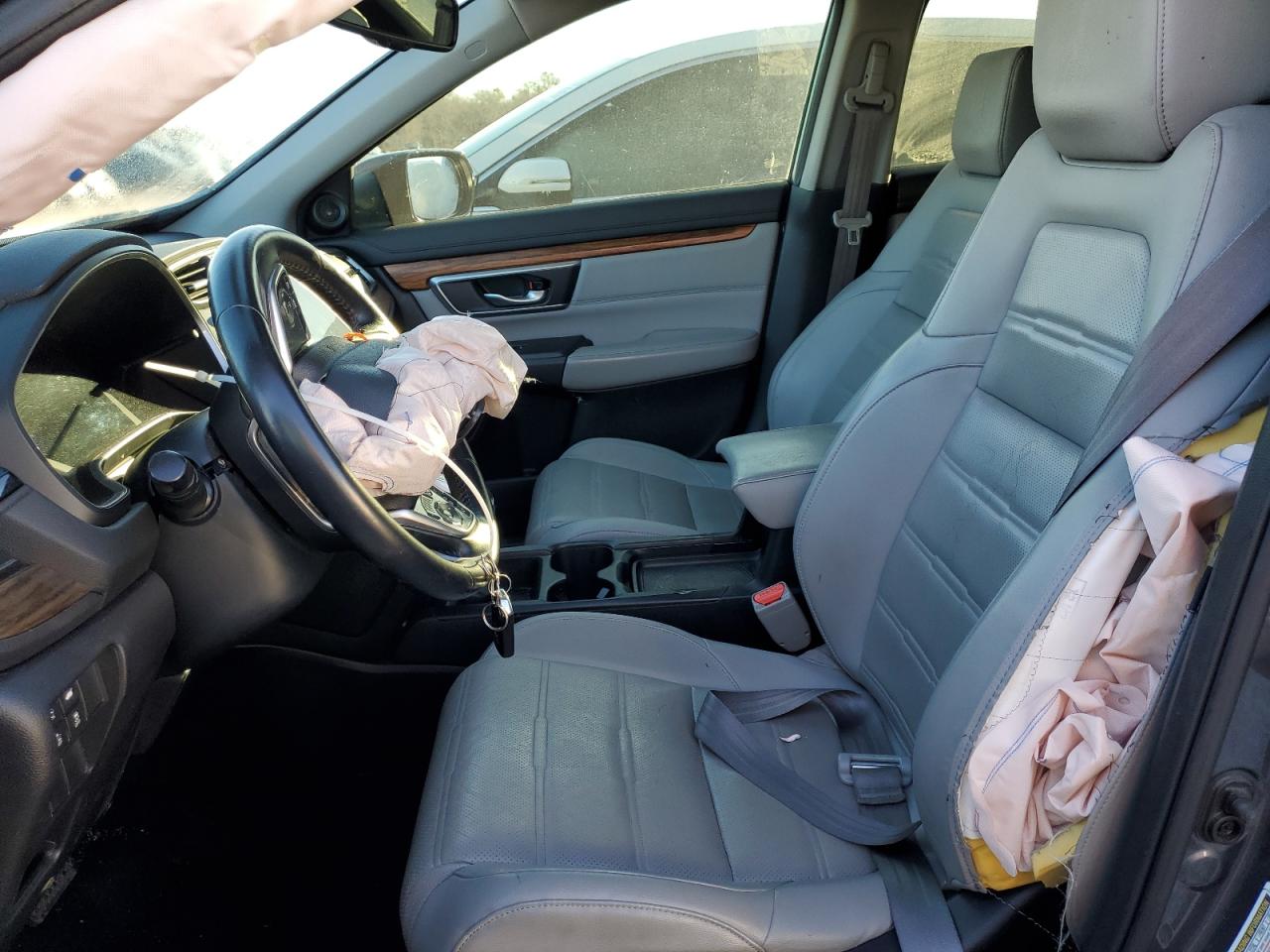 2017 Honda CR-V VIN 2HKRW2H87HH604168 Copart auction photo, front end damage thumbnail 7