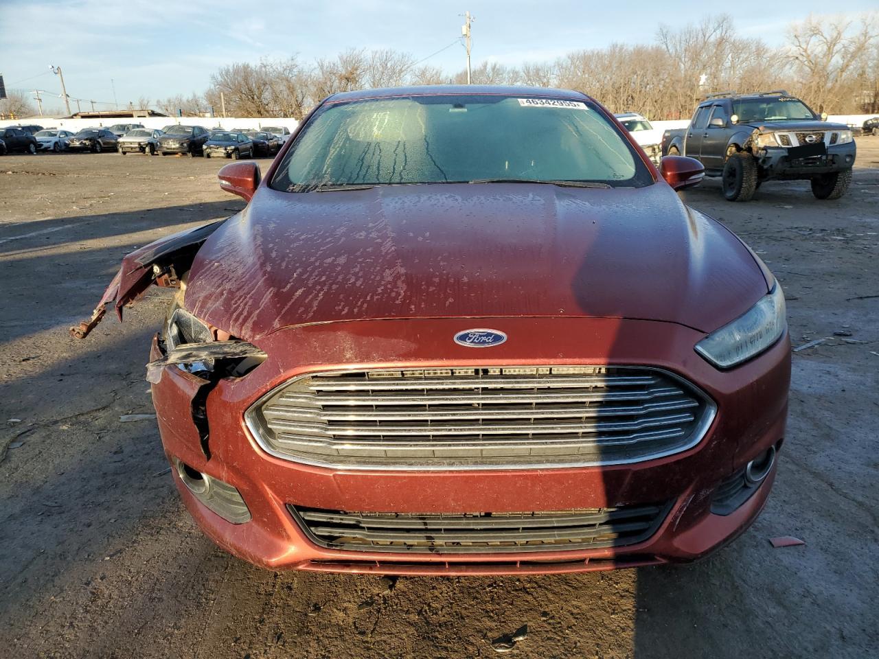 2014 Ford Fusion VIN 3FA6P0HD6ER116121 Copart auction photo, front end / minor dent/scratches damage thumbnail 5