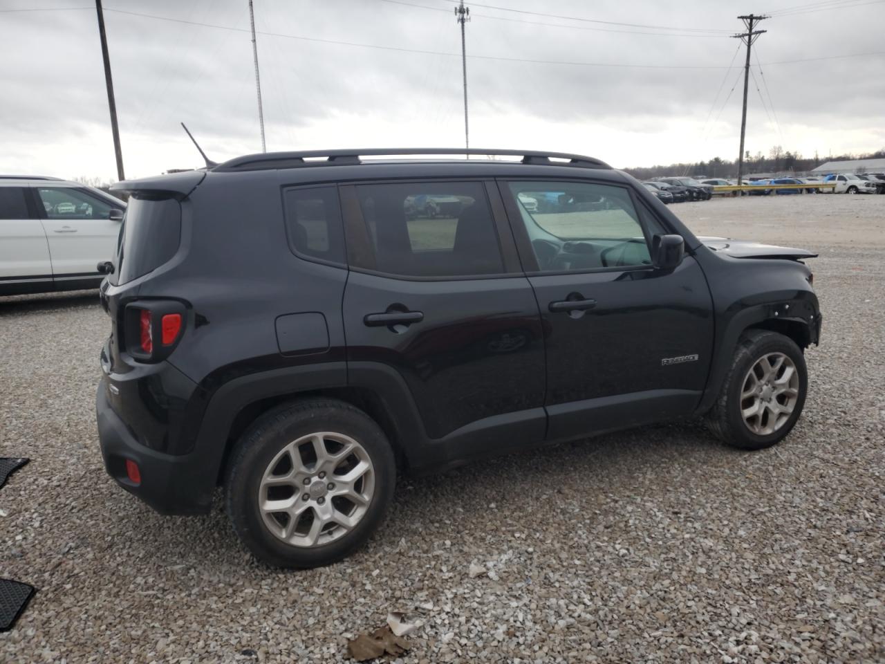 2017 Jeep Renegade VIN ZACCJABBXHPF28522 Copart auction photo, front end damage thumbnail 3