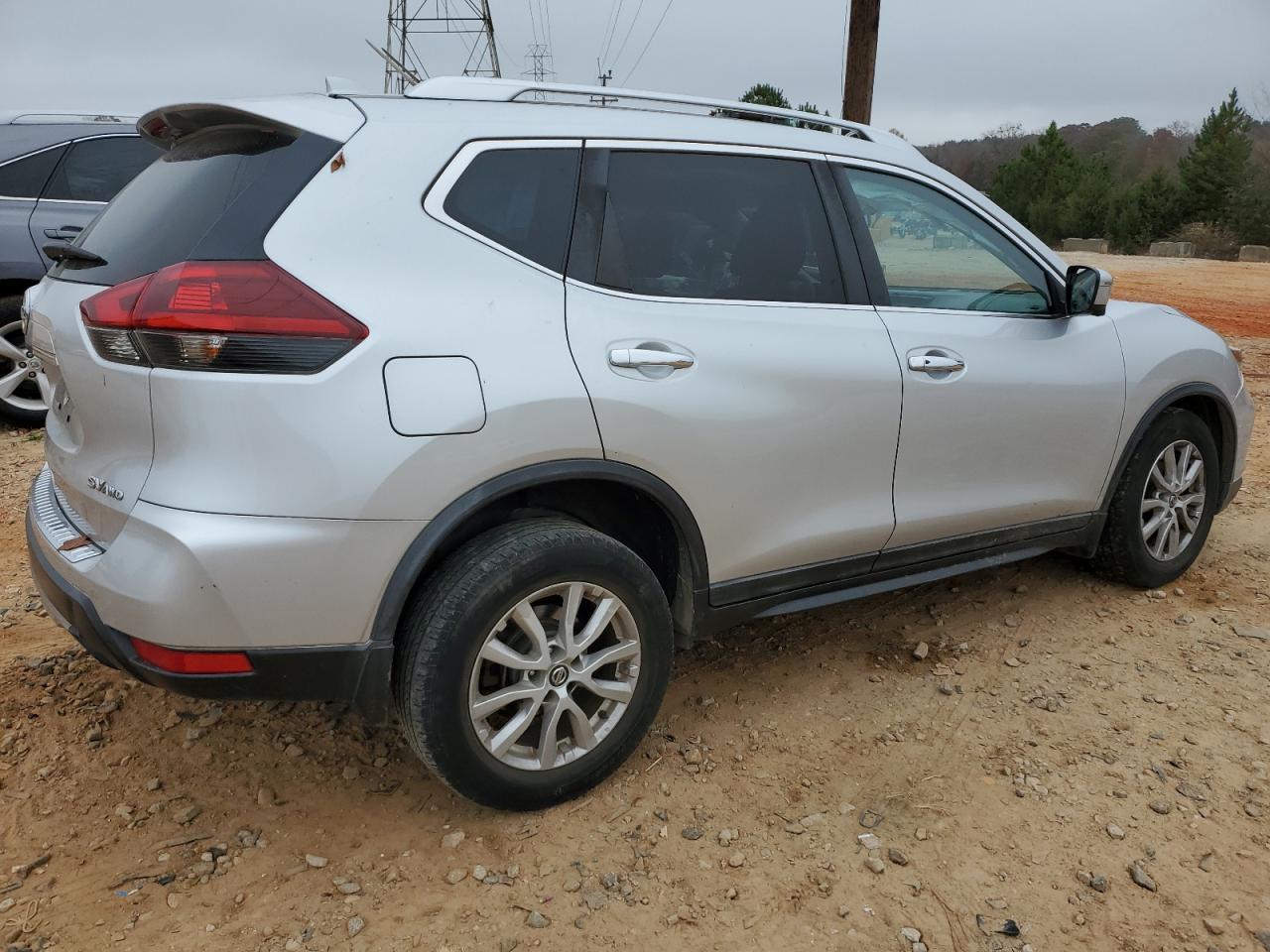 2018 Nissan Rogue VIN KNMAT2MVXJP555687 Copart auction photo, front end damage thumbnail 3