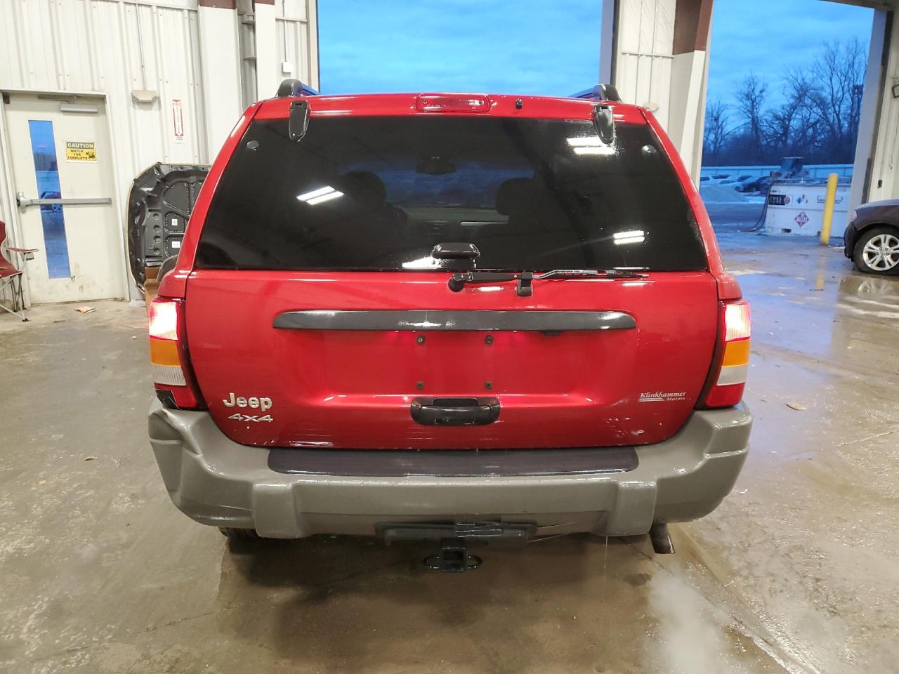 2002 Jeep Grand Cherokee VIN 1J8GW48S72C218134 Copart auction photo, front end / side damage thumbnail 6