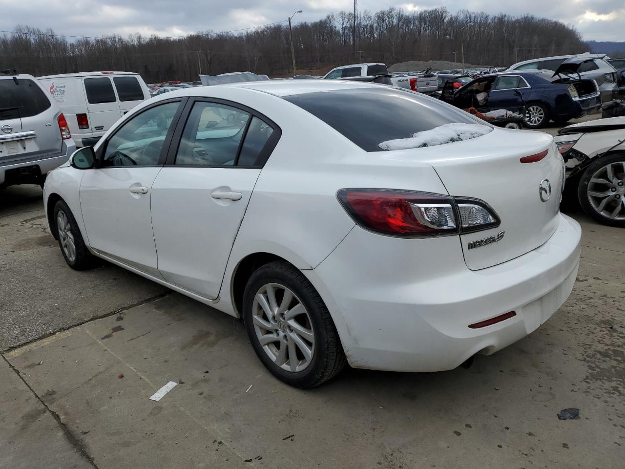 2012 Mazda 3 VIN JM1BL1V72C1655934 Copart auction photo, front end damage thumbnail 2
