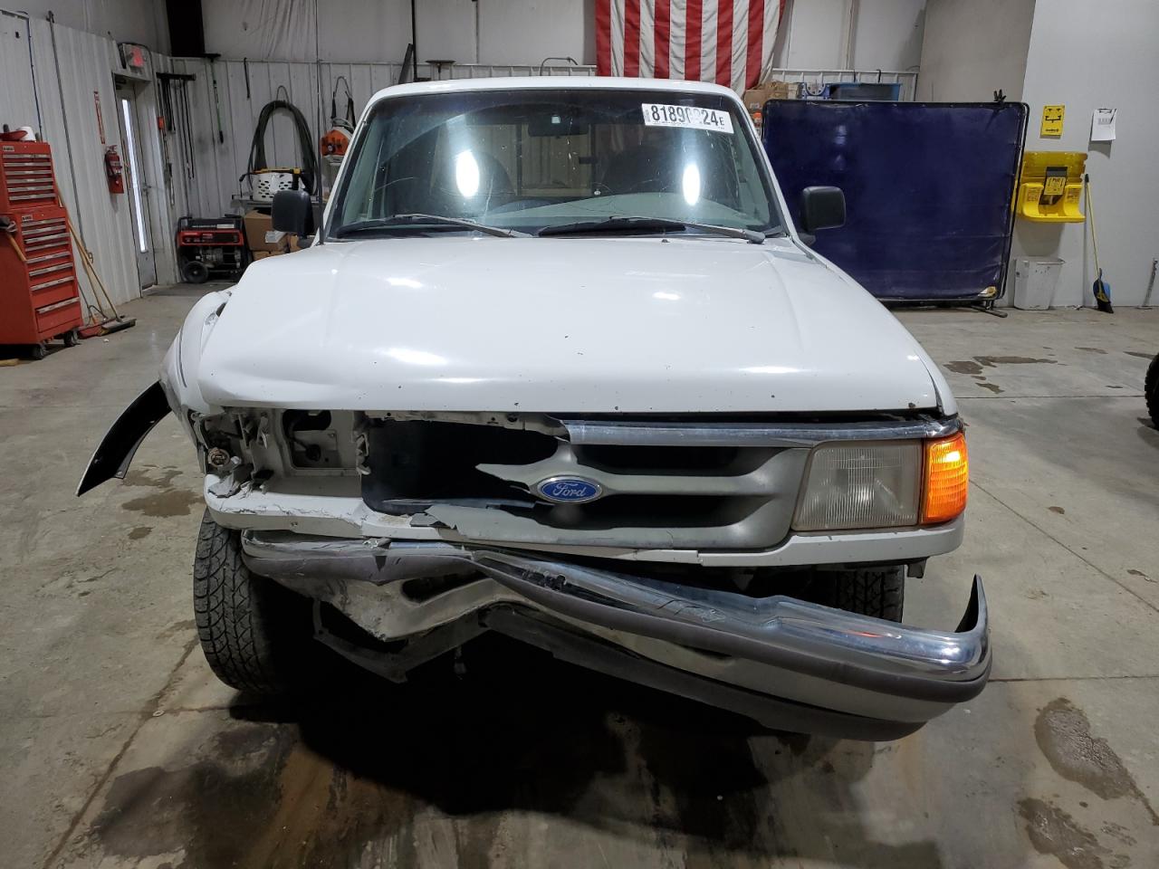 1996 Ford Ranger VIN 1FTCR15U1TPB10006 Copart auction photo, front end / rear end damage thumbnail 5