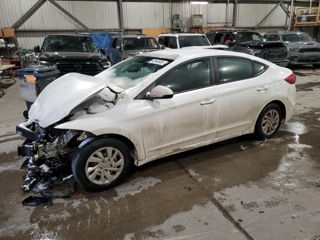 2017 Hyundai Elantra VIN 5NPD74LF6HH105340