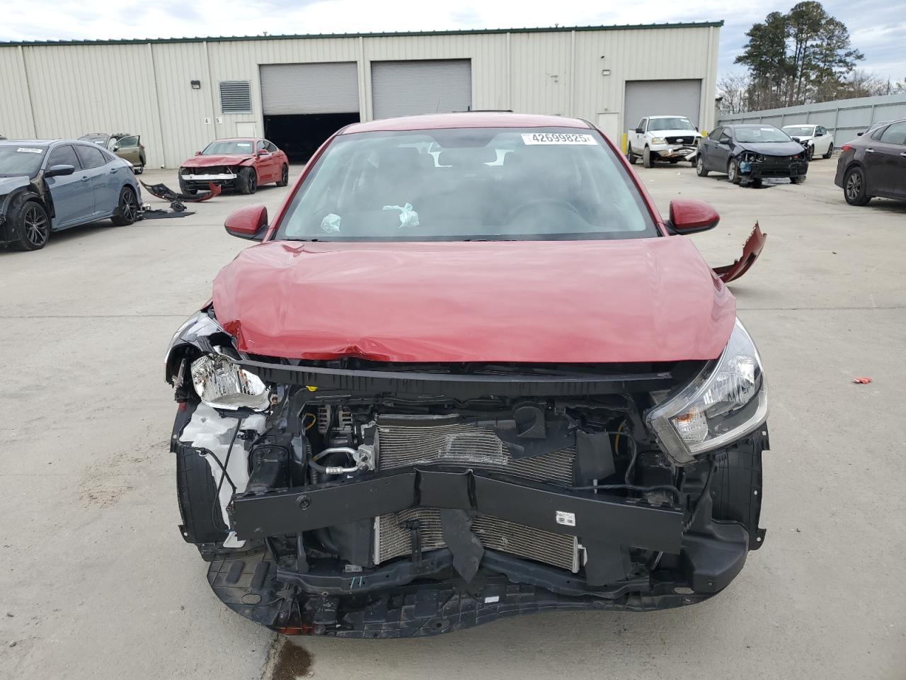 2023 KIA Rio VIN 3KPA24AD3PE621242 Copart auction photo, front end damage thumbnail 5
