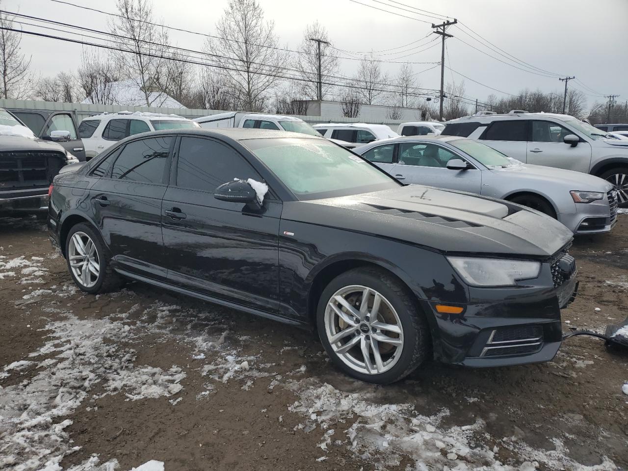 2017 Audi A4 VIN WAUDNAF43HN048073 Copart auction photo, front end / minor dent/scratches damage thumbnail 4