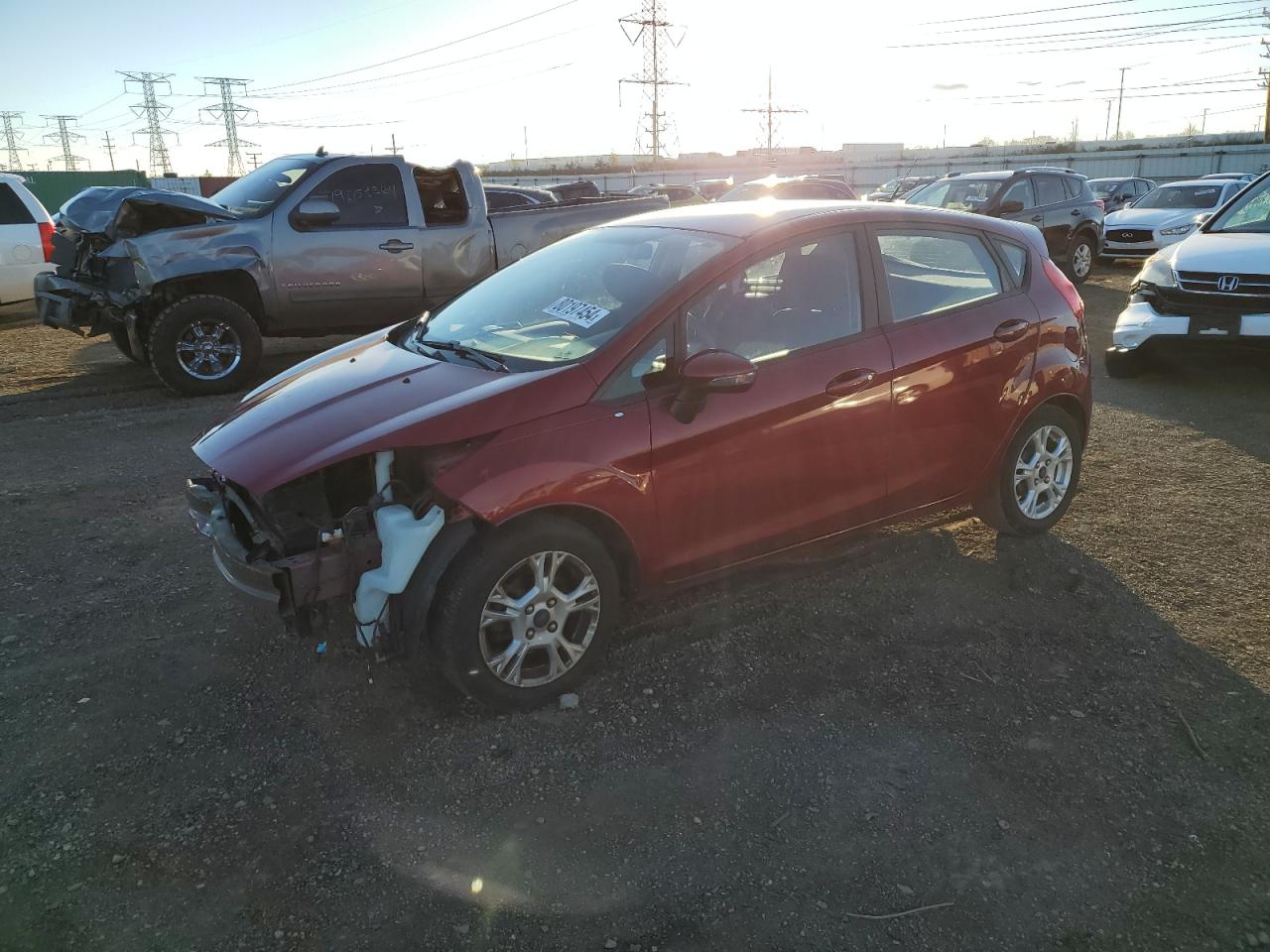 2015 Ford Fiesta VIN 3FADP4EJ6FM178707