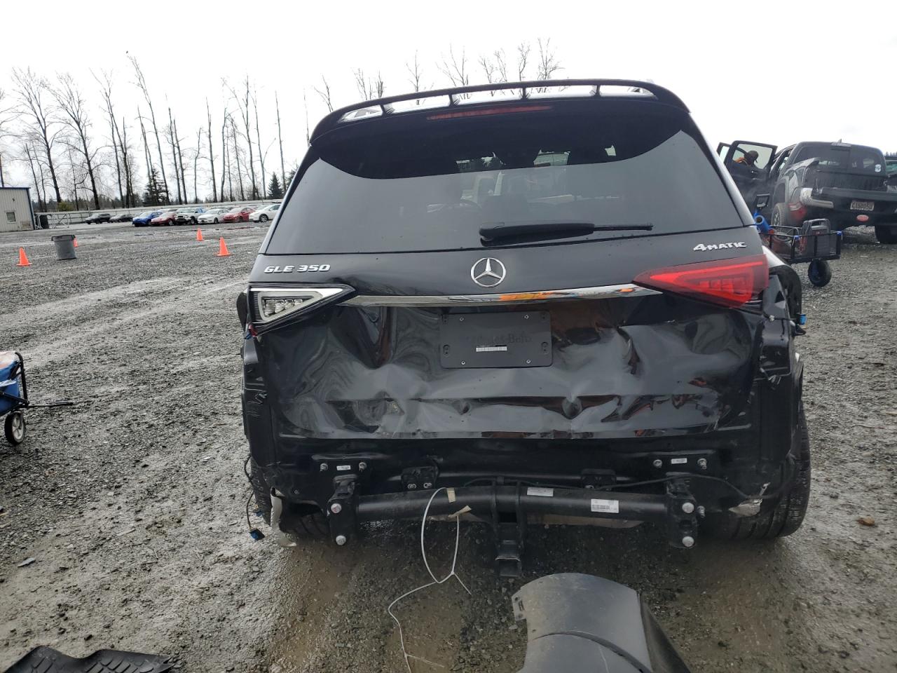 2020 Mercedes-Benz GLE VIN 4JGFB4KB1LA257639 Copart auction photo, rear end damage thumbnail 6