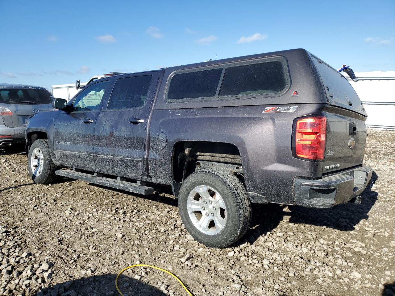2016 Chevrolet Silverado VIN 3GCUKRECXGG300069 Copart auction photo, front end / side damage thumbnail 2