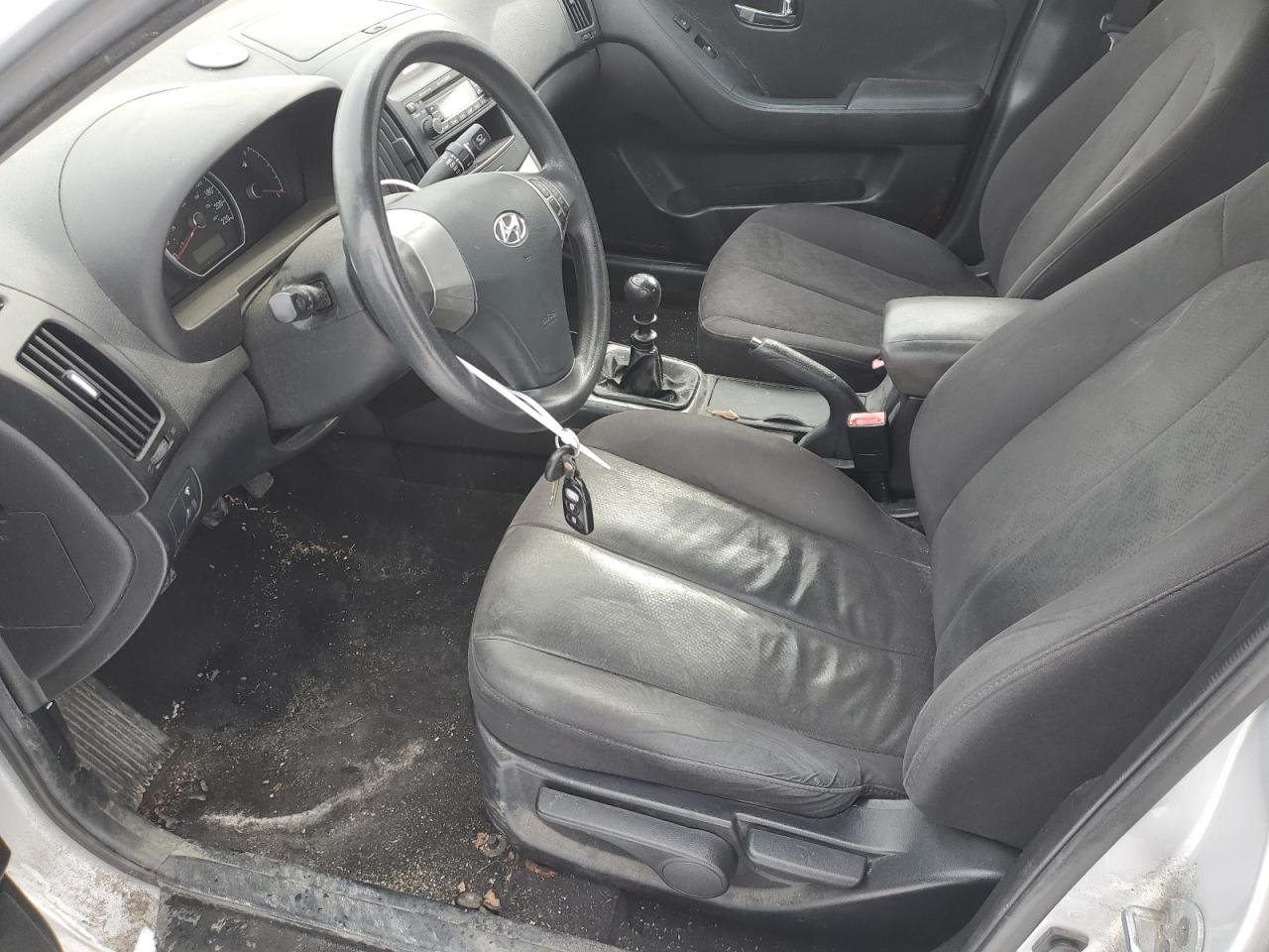 2010 Hyundai Elantra VIN KMHDU4BD5AU849043 Copart auction photo, side damage thumbnail 7