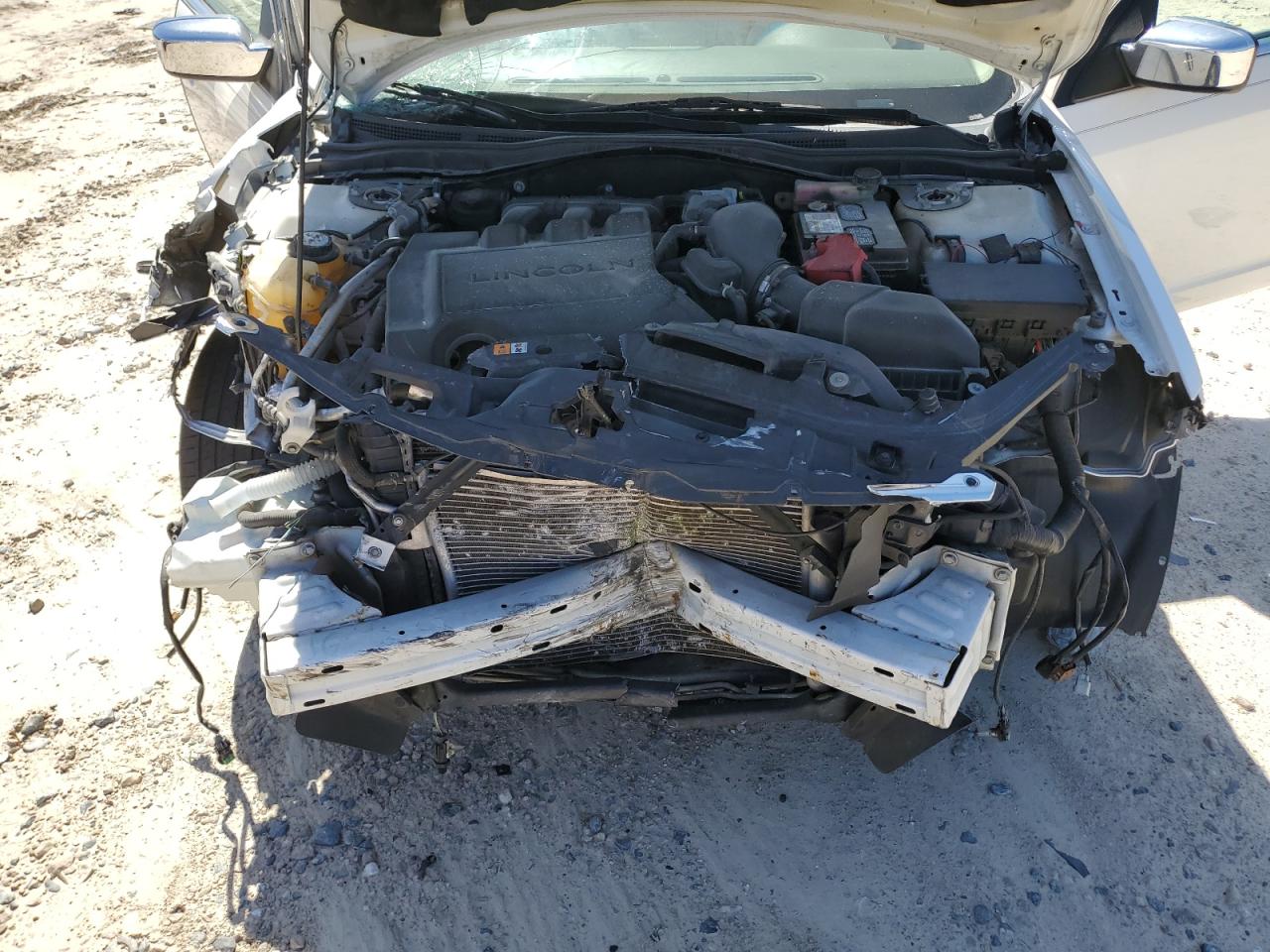 2010 Lincoln MKZ VIN 3LNHL2GC0AR603968 Copart auction photo, front end damage thumbnail 11