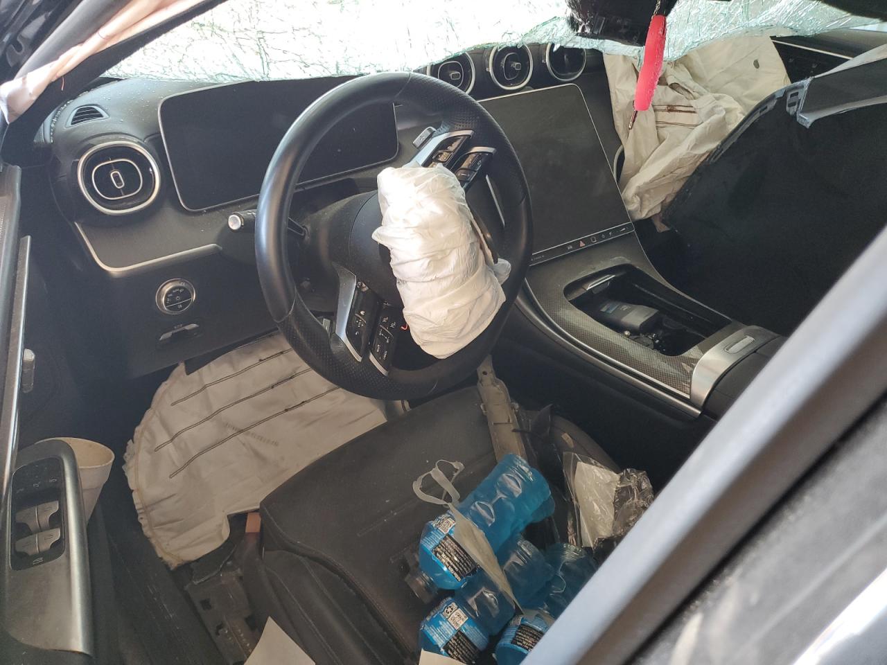 2022 Mercedes-Benz C-klasse VIN W1KAF4GB1NR031574 Copart auction photo, all over damage thumbnail 8