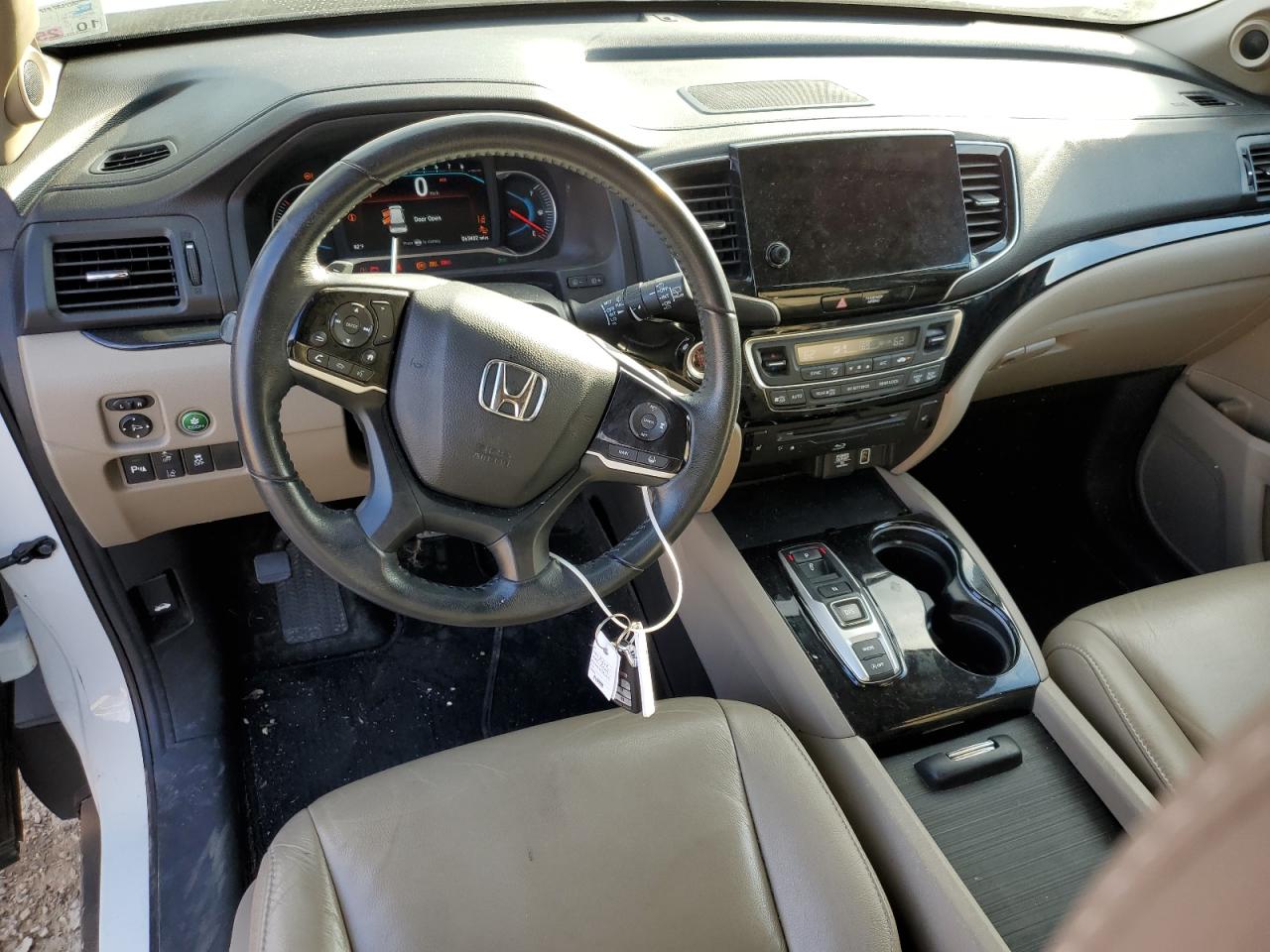 2021 Honda Pilot VIN 5FNYF5H92MB001840 Copart auction photo, rear end damage thumbnail 8