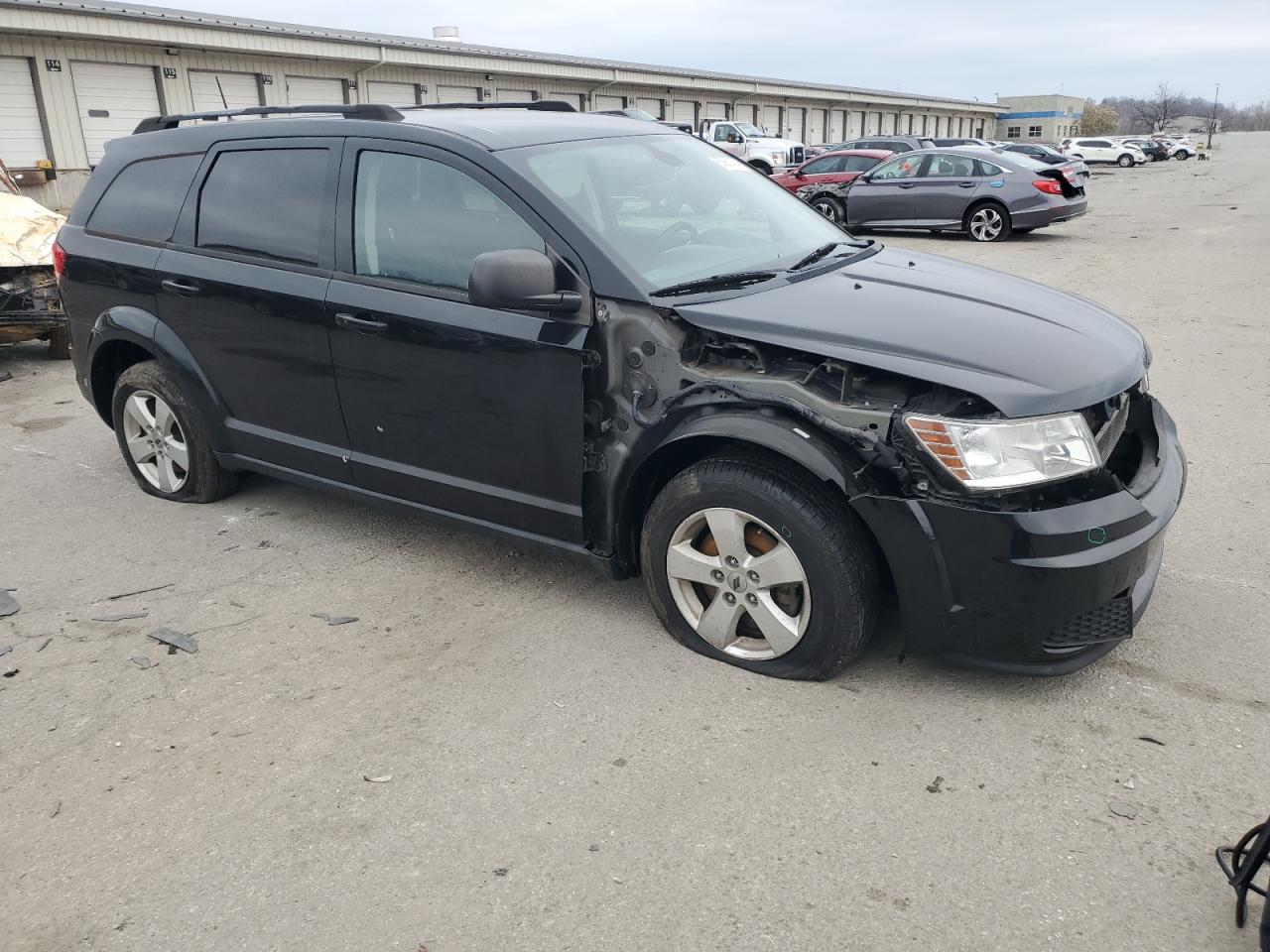 2018 Dodge Journey VIN 3C4PDCAB2JT443145 Copart auction photo, vandalism / front end damage thumbnail 4