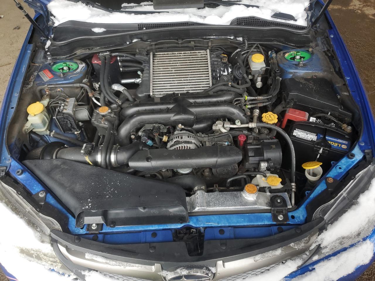 2010 Subaru WRX VIN JF1GE7G60AG504307 Copart auction photo, rear end damage thumbnail 11