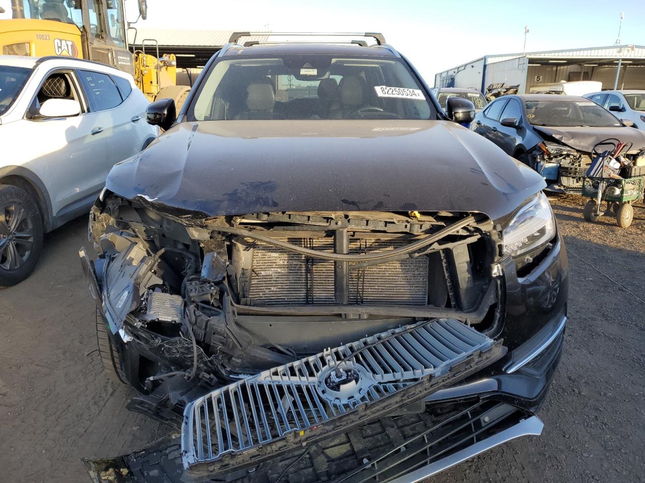 2019 Volvo XC90 VIN YV4A22PLXK1432910 Copart auction photo, front end damage thumbnail 5