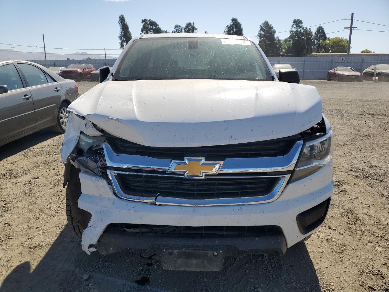 2019 Chevrolet Colorado VIN 1GCHTBEN7K1195764 Copart auction photo, front end / side damage thumbnail 5