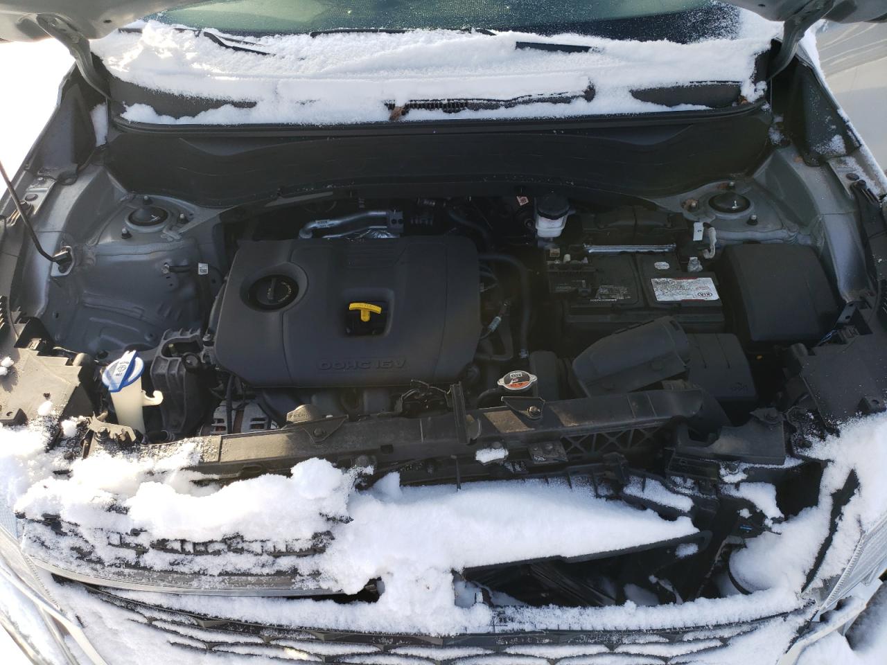 2021 KIA Seltos VIN KNDEU2AAXM7042329 Copart auction photo, front end damage thumbnail 11