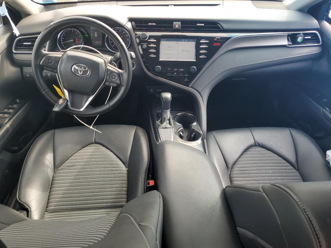 2019 Toyota Camry VIN 4T1B11HK8KU804376 Copart auction photo, side / rear end damage thumbnail 8