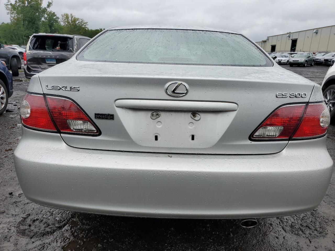 2003 Lexus ES VIN JTHBF30G230092558 Copart auction photo, side / front end damage thumbnail 6