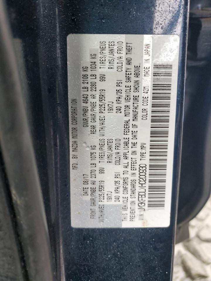 2017 Mazda CX-5 VIN JM3KFBDLXH0200930 Copart auction photo, front end damage thumbnail 15
