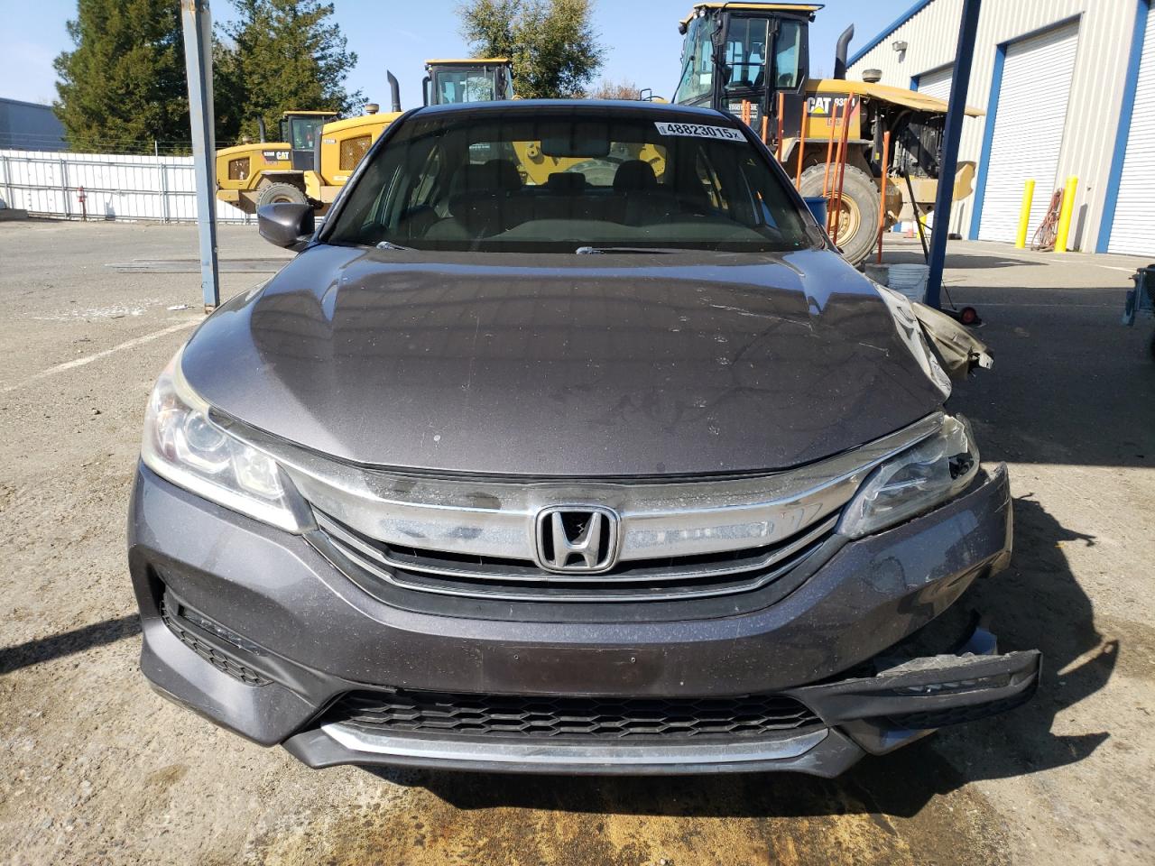 2016 Honda Accord VIN 1HGCR2F59GA239098 Copart auction photo, front end / side damage thumbnail 5