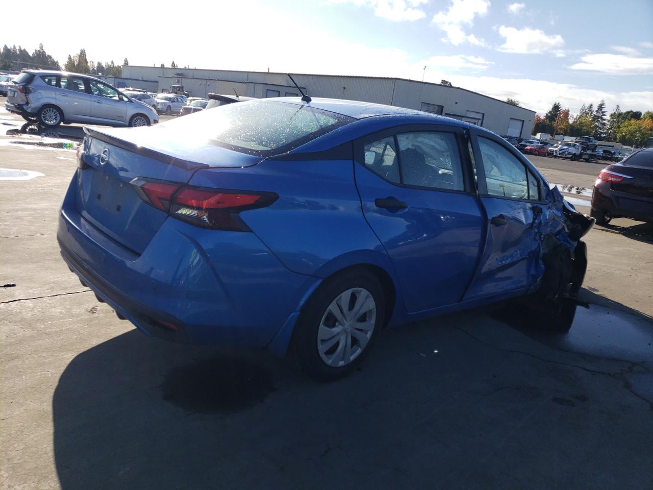 2020 Nissan Versa VIN 3N1CN8DV4LL822054 Copart auction photo, front end / side damage thumbnail 3