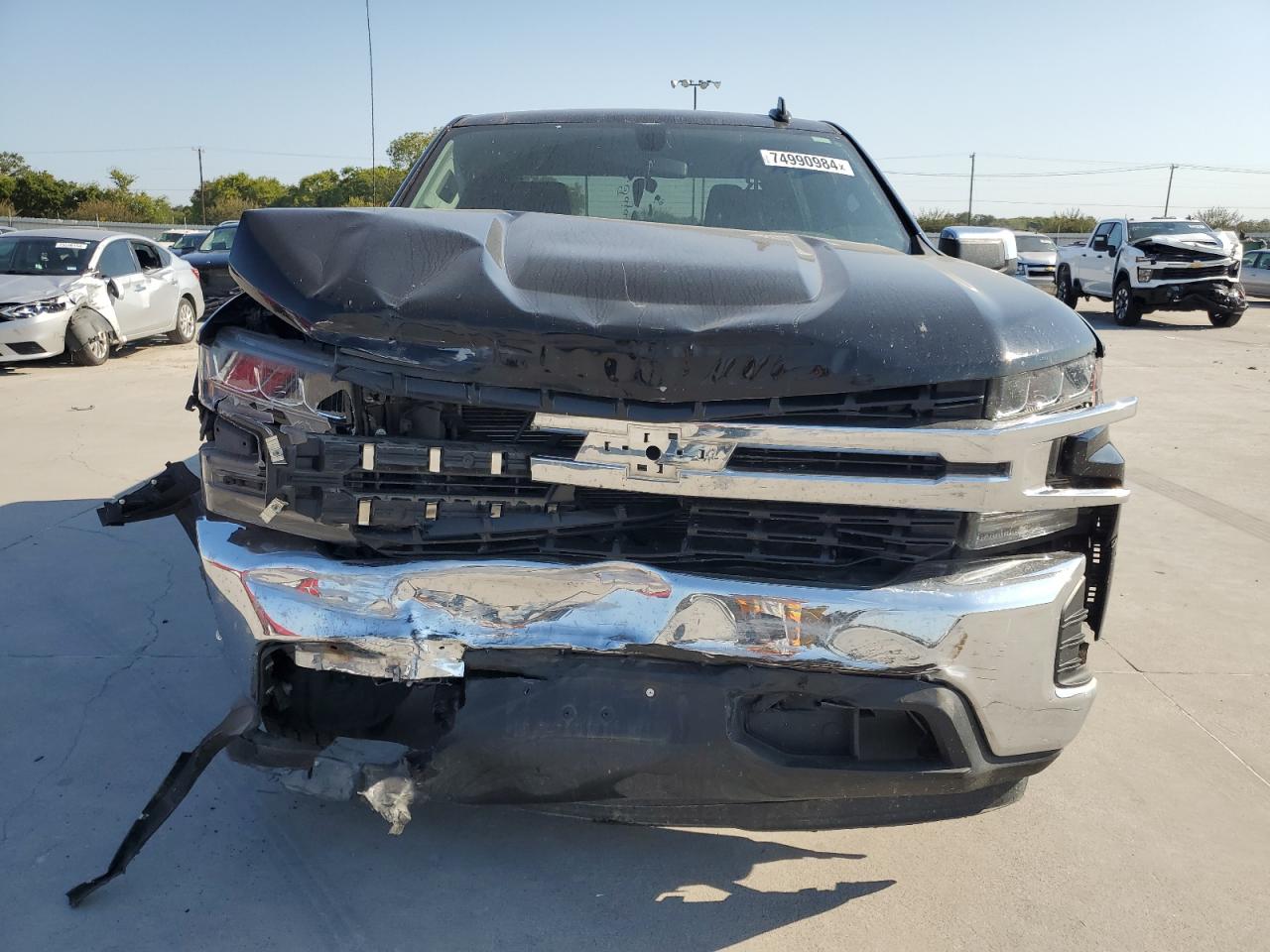 2020 Chevrolet Silverado VIN 3GCPWCED4LG420466 Copart auction photo, front end damage thumbnail 5