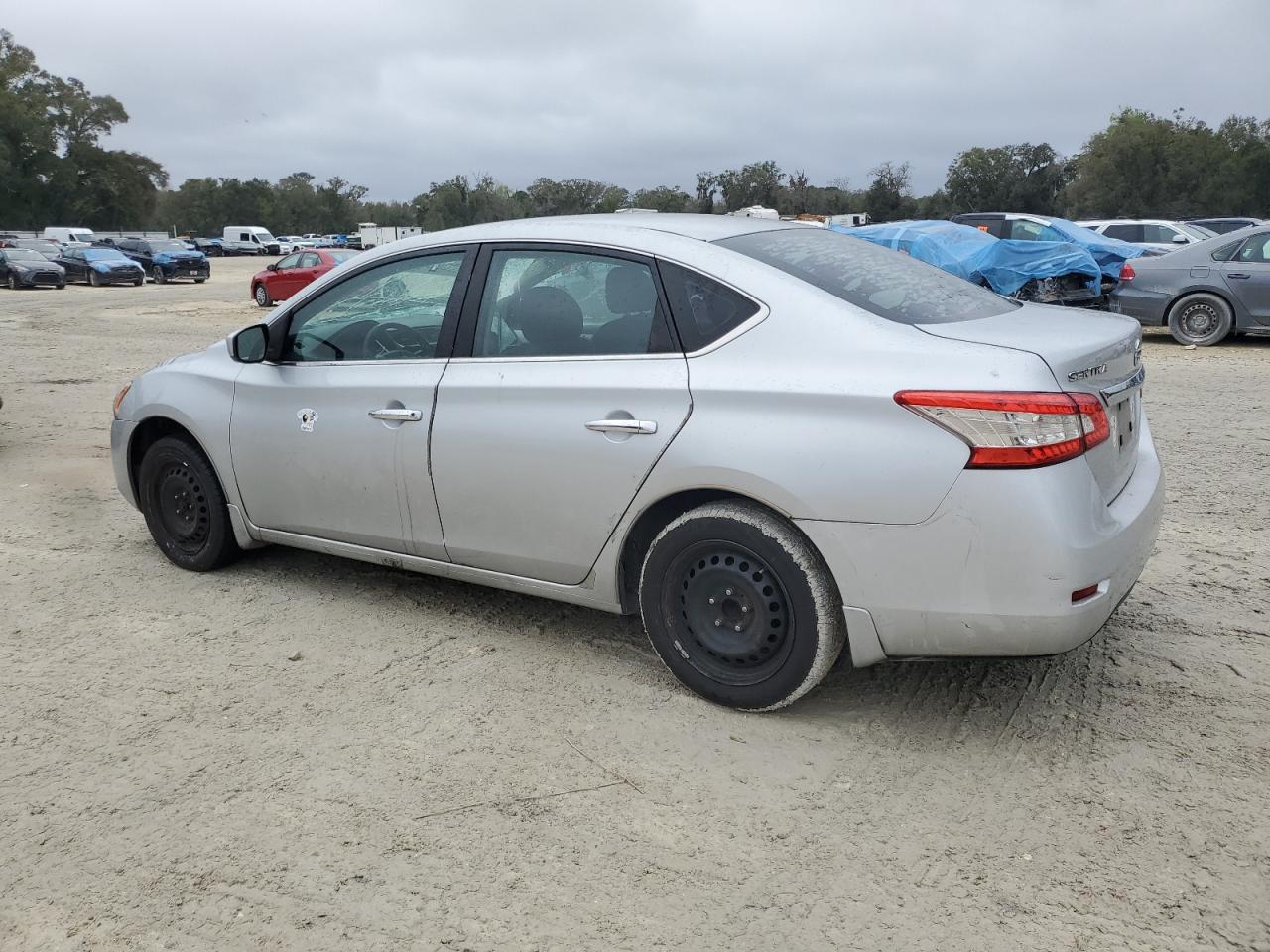 2015 Nissan Sentra VIN 3N1AB7AP8FY219289 Copart auction photo, front end / minor dent/scratches damage thumbnail 2