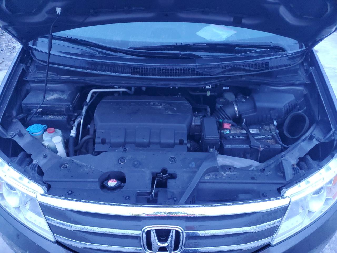2013 Honda Odyssey VIN 5FNRL5H69DB041884 Copart auction photo, side damage thumbnail 12