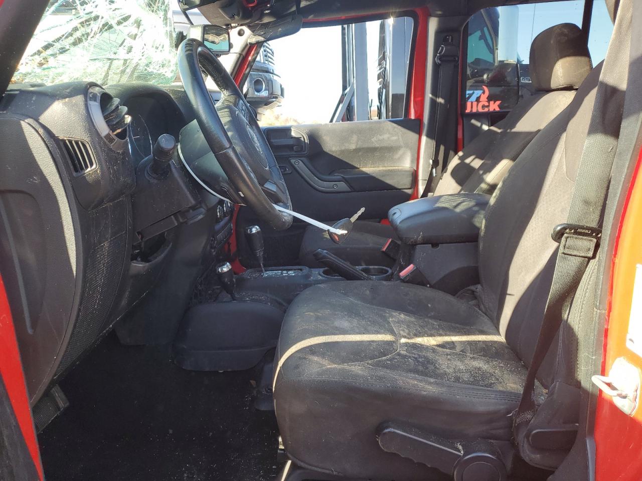 2015 Jeep Wrangler VIN 1C4BJWDG0FL657355 Copart auction photo, all over damage thumbnail 7