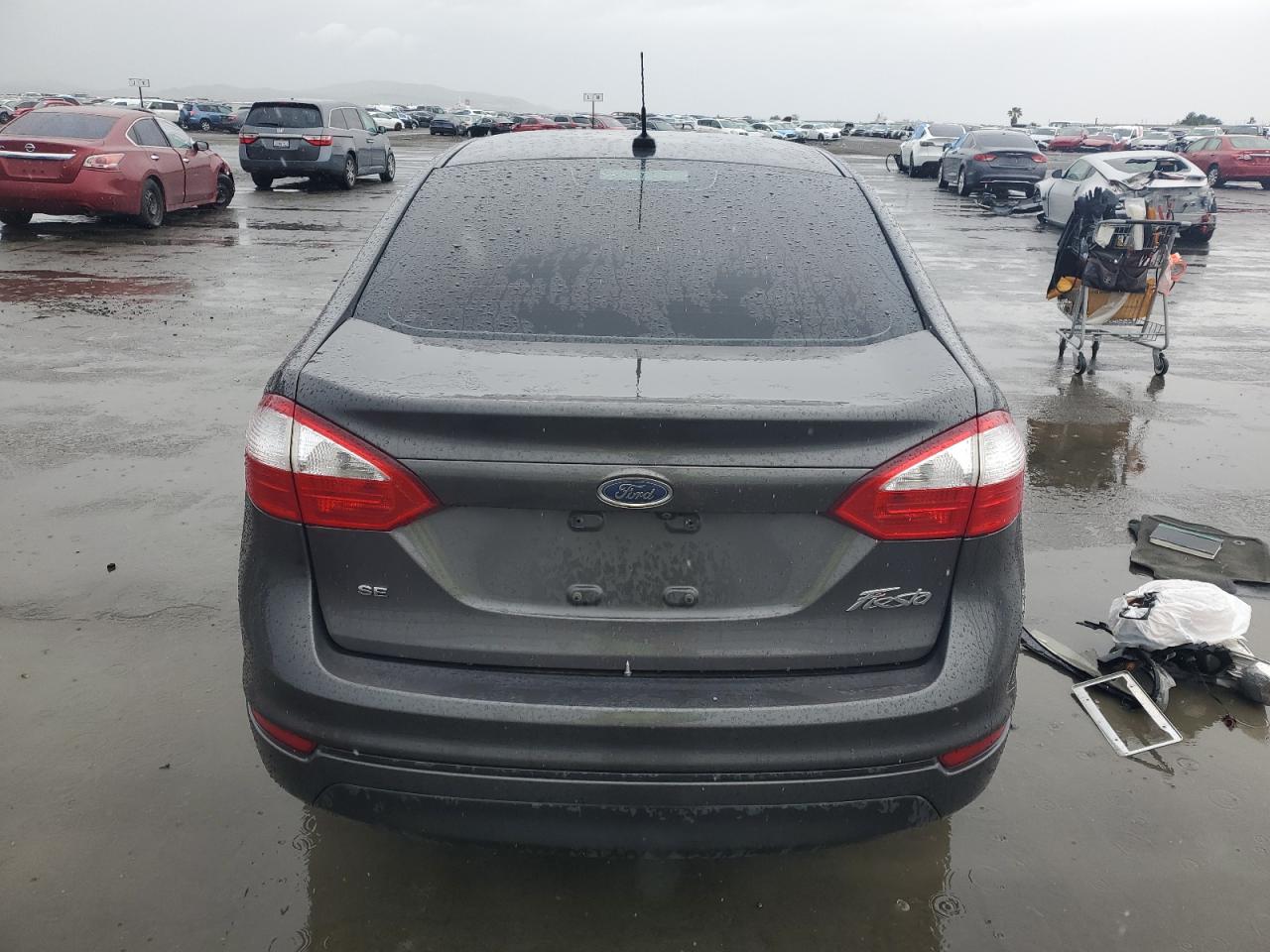 2018 Ford Fiesta VIN 3FADP4BJ5JM127356 Copart auction photo, front end damage thumbnail 6
